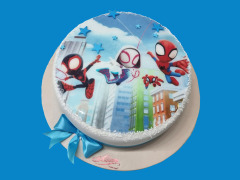 Tort cu Poza Spidey si Prietenii