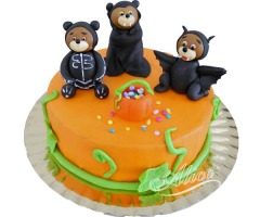 Tort Halloween cu Fig. Ursuleti