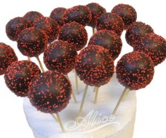 Bomboane Cakepops Ciocolata Neagra