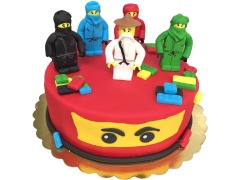 Tort cu Figurine Ninjago