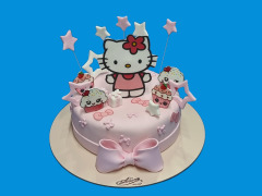 Tort cu Poze Hello Kitty