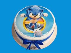 Tort cu Poza Sonic