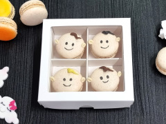 Cutie Macarons Marturie Botez Baiat