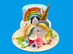 Tort de Botez cu Unicorn